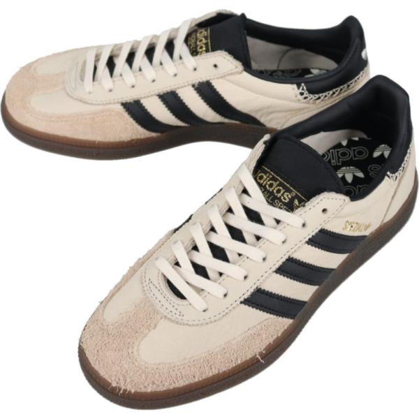 アディダス adidas スニーカー ハンドボール スペツィアル ウィメンズ HANDBALL SPEZIAL W ワンダーホワイト/コアブラック/マジックベージュ IE3698