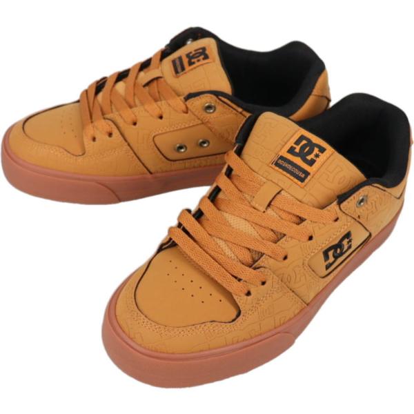 ディーシーシューズ DC SHOES スニーカー ピュア SE SN PURE SE SN ウィート/ブラック DM264305 TAN