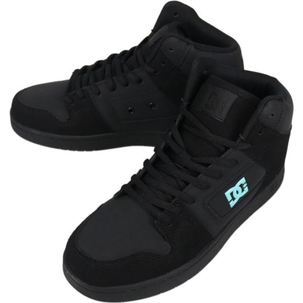ディーシーシューズ DC SHOES スニーカー マンテカ 4 ハイ SN MANTECA 4 HI SN ブラック/ブラック/ブルー DM264307 BBS