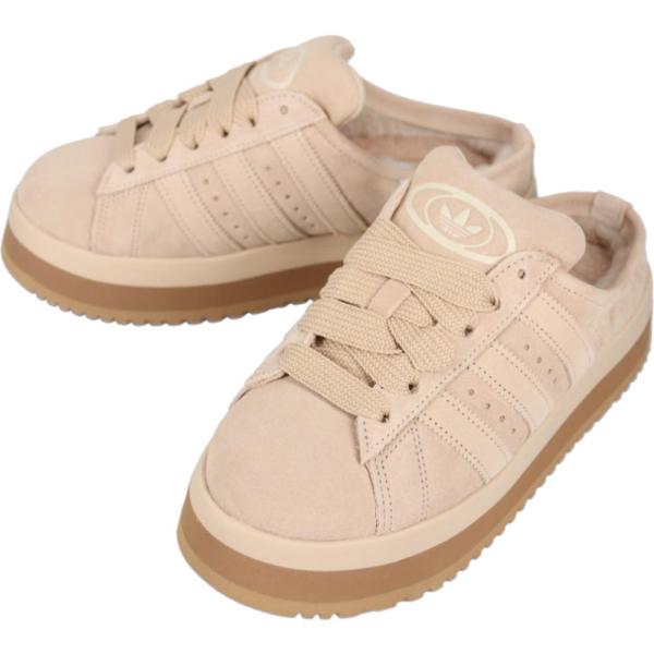 アディダス adidas スニーカー キャンパス 00s ウィンター ローカット Campus 00s WTR LOW マジックベージュ/マジックベージュ/ガム JR3732
