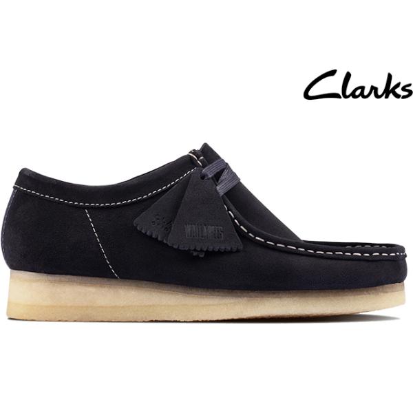 Clarks WALLABEE BOOT INK SUEDE 26154744 クラークス ワラビーブーツ インク スエード ダーク ネイビー メンズ