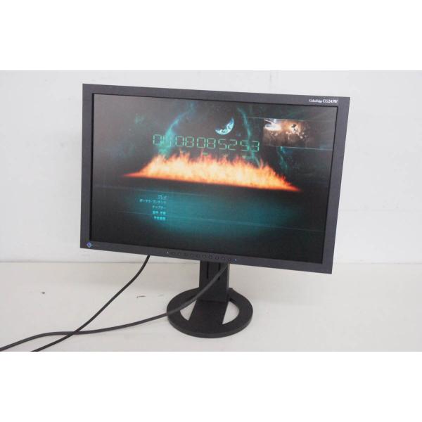 中古 C EIZO 24.1型ワイド液晶モニター ColorEdge CG243W 液晶ディスプレイ