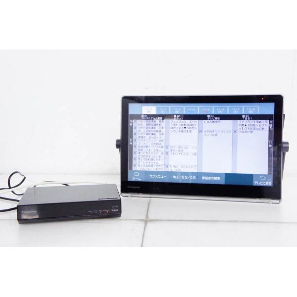 中古 Panasonic HDDレコーダー付 15V型 ポータブル液晶テレビ プライベート・ビエラ UN-15CT8 防水タイプ