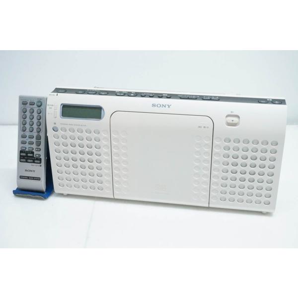 中古 SONYソニー CDラジオ ZS-E70 ホワイト