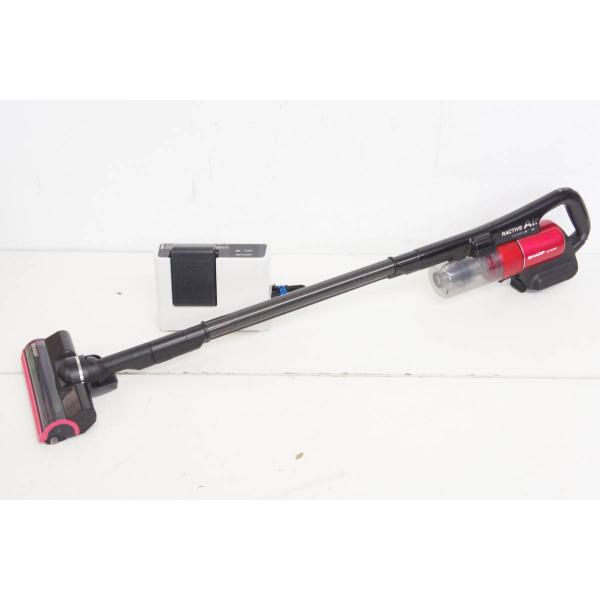 【中古】SHARPシャープ サイクロン式コードレススティック掃除機 RACTIVE Air ラクティブエア EC-AR20 充電式掃除機 中古 SHARPシャープ サイクロン式コードレススティック掃除機