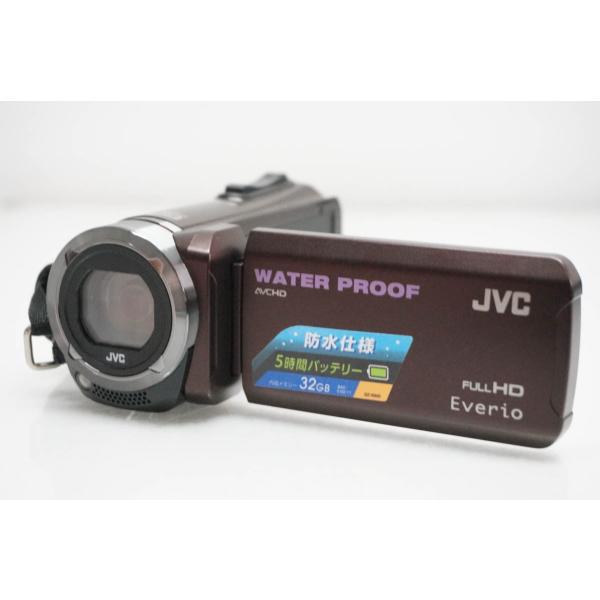 中古 JVC Victorビクター エブリオEverio ハイビジョンデジタルビデオカメラ HDDタイプ GZ-R300-T 32GB
