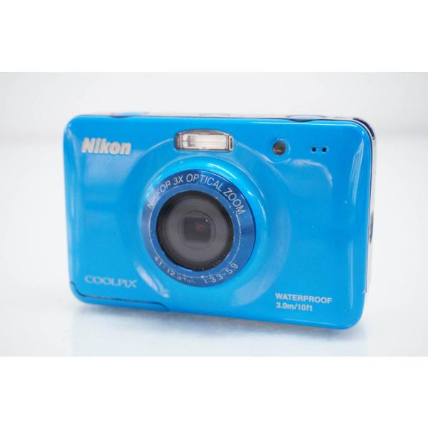 中古 ニコンNIKON コンパクトデジタルカメラ COOLPIXクールピクス S30 乾電池駆動
