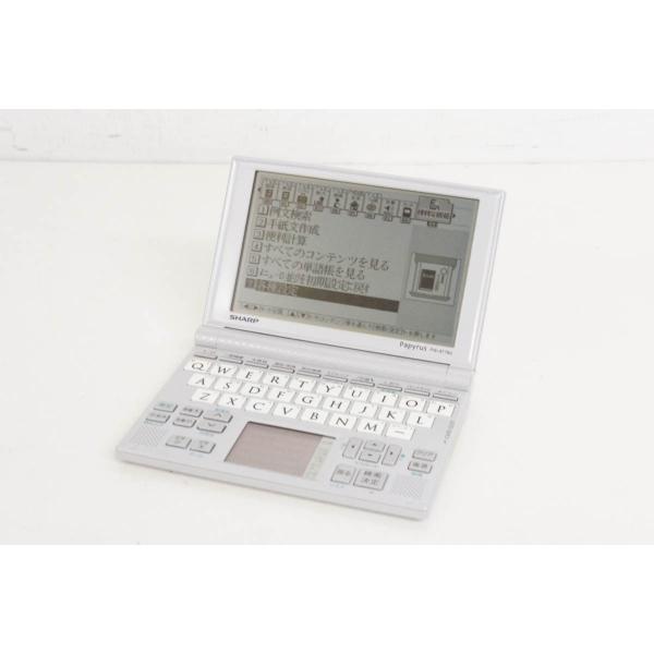 シャープ電子辞書　PW-AT780　Papyrus シャープ、電子辞書「Papyrus PW-AT780」 - 価格.com