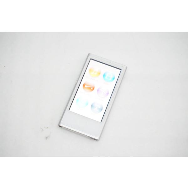 中古 Appleアップル 第7世代 iPod nano 16GB シルバー MD480LL
