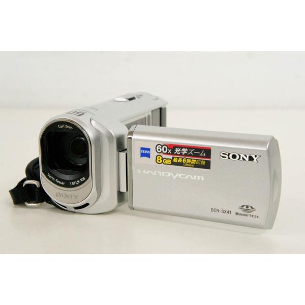 SONY HANDYCAM ビデオカメラ DCR-SX41 09年製 小物 格安 Amazon.com : Sony DCR-SX41 Flash Camcorder w/60x Optical