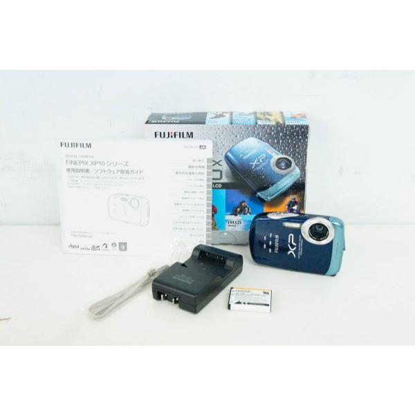 中古 FUJIFILM富士フイルム コンパクトデジタルカメラ FinePix XP10