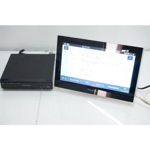 中古 Panasonicパナソニック 10V型デジタル HDDレコーダー付 ポータブルテレビ プライベート・ビエラ VIERA UN-JL10T3