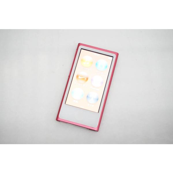 中古 Appleアップル 第7世代 iPod nano 16GB ピンク MD475J