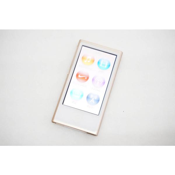中古 Appleアップル 第7世代 iPod nano 16GB ゴールド MKMX2J