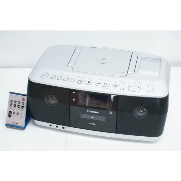 中古 東芝 CDラジカセ TY-CDK7