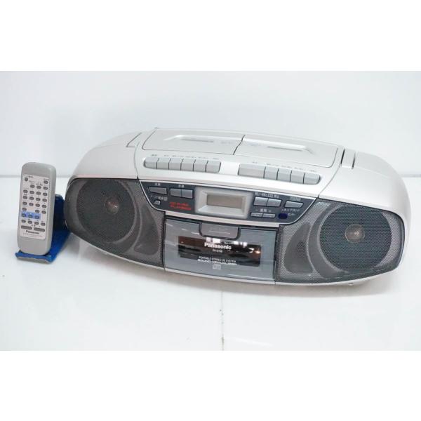 中古 Panasonicパナソニック ポータブルステレオCDシステム RX-DT36 オーディオ