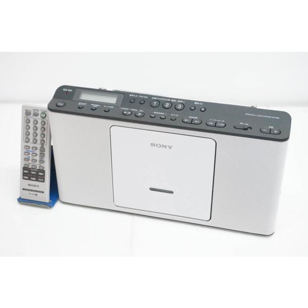中古 SONYソニー CDラジオ ZS-E80 ワイドFM対応