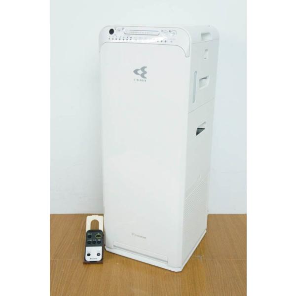 中古 ダイキンDAIKIN 加湿ストリーマ搭載空気清浄機 MCK55S-W 加湿14畳 