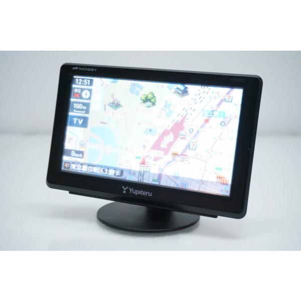 中古 Yupiteruユピテル 5.0型 ワンセグ内蔵 ポータブルカーナビ YPB550 LEDバックライト搭載