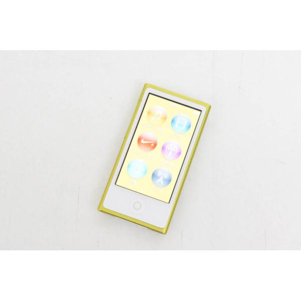 中古 Appleアップル 第7世代 iPod nano 16GB イエロー MD476J