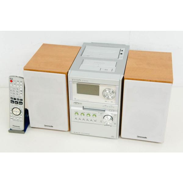 中古 Panasonicパナソニック SDステレオシステム D-dock 5CD／SD