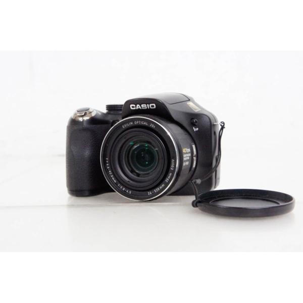 中古 CASIOカシオ コンパクトデジタルカメラ HIGH SPEED EXILIMエクシリム EX-FH20 乾電池駆動
