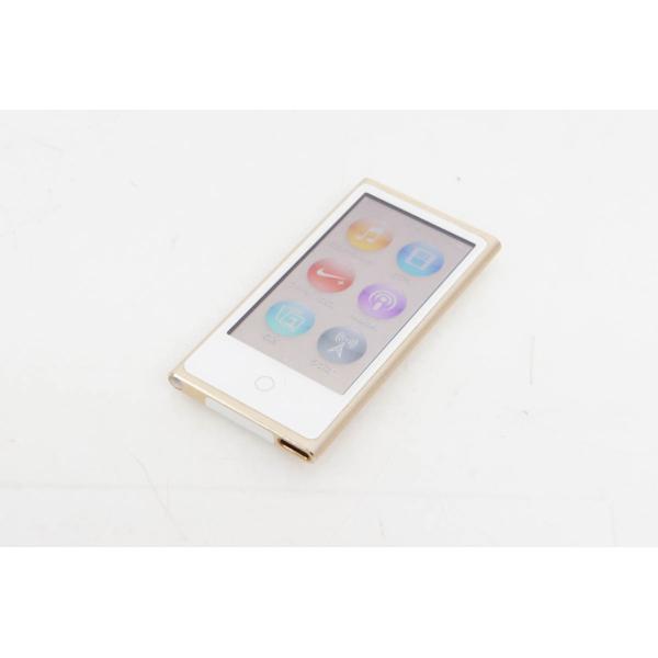 中古 Appleアップル 第7世代 iPod nano 16GB ゴールド MKMX2J