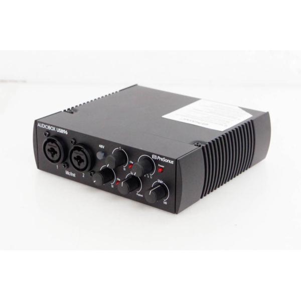 中古 PRESONUSプレソナス USBオーディオインターフェイス AUDIOBOX USB 96 ブラック