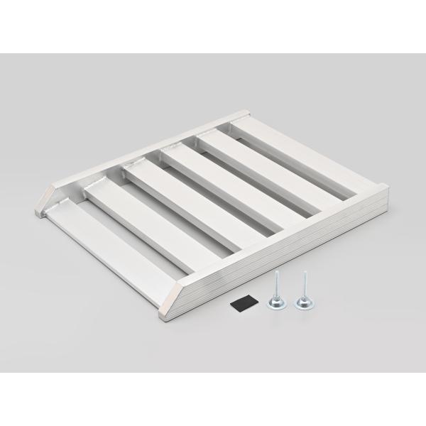 34943 DAYTONA デイトナ アルミスロープワイド アジャスター付 モーターサイクルガレージオプション バイクガレージ用