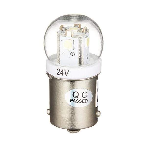 528704 ジェットイノウエ LED G-18電球タイプソケット式バルブ BA15S DC24V専用 12Wシングル球 ホワイト 1個入り ヤマトネコポス発送 JETINOUE