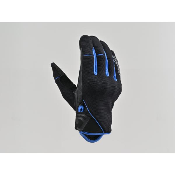 64643 DAYTONA デイトナ DG-031 エアスループロテクトグローブ/[ブラック/ブルー]/Sサイズ