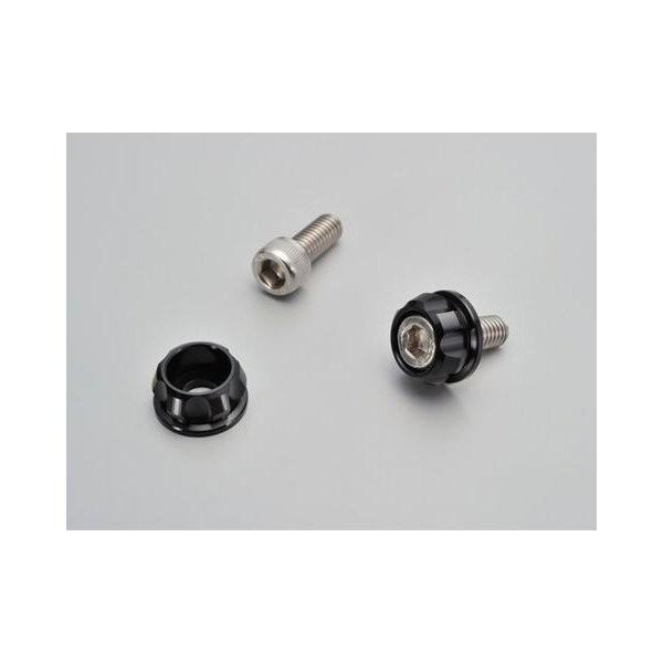 91950 DAYTONA デイトナ ナンバーホルダーセット M6 ブラック ヤマトネコポス発送