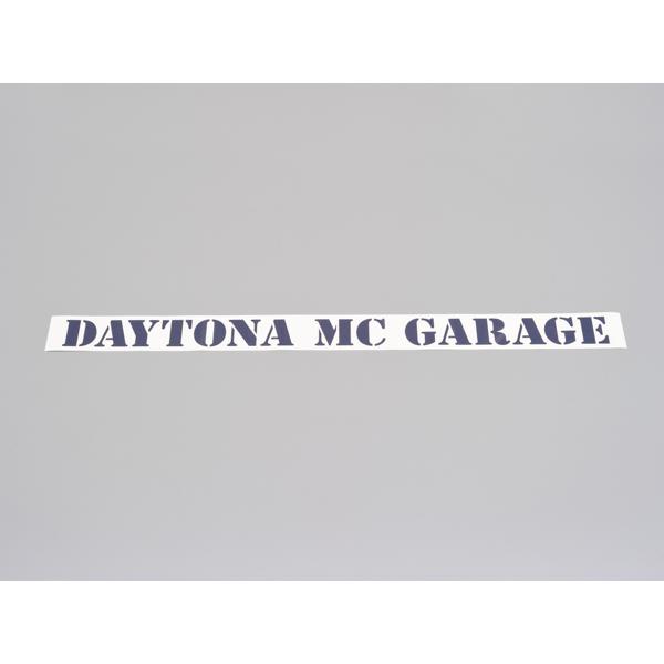 C購入前プロフィール必見 DAYTONA（デイトナ） 96572 DAYTONA MCガレージロゴデカール マット
