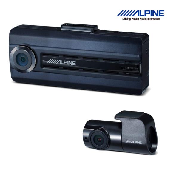 ドライブレコーダー 前後 アルパイン 2カメラ ALPINE DVR-C310S snet_dvr-c310r