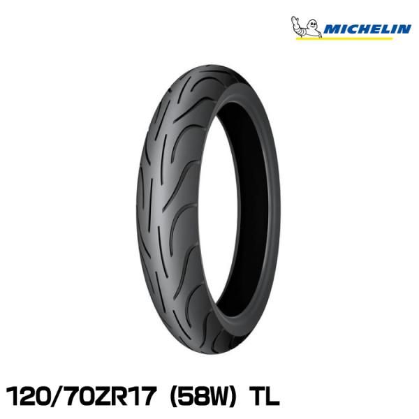パーツ MICHELIN PILOT POWER 2CT 120/70ZR17 Michelin Pilot Power 2CT 120/70ZR-17 58W Front Radial