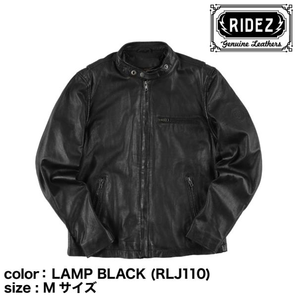 RIDEZ RIDEZ ACE JACKET LAMP BLACK (RLJ110) Mサイズ/シングル