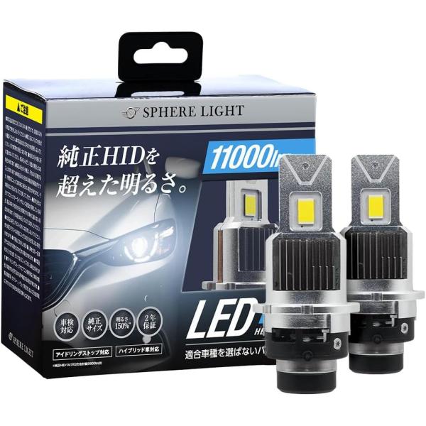 スフィアライト　SLGAD2S060 SPHERE LIGHT（スフィアライト） SLGAD2S060 純正HID用 LEDヘッド