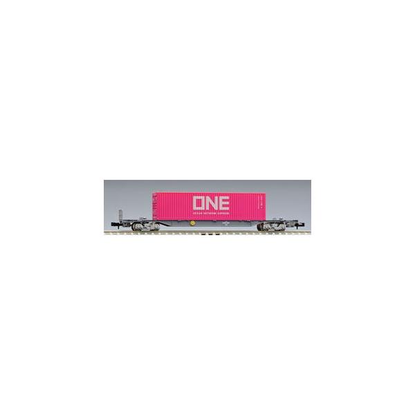 JR貨物コキ106形貨車(前期型・新塗装・ONEコンテナ付) 8751 Nゲージ 鉄道模型