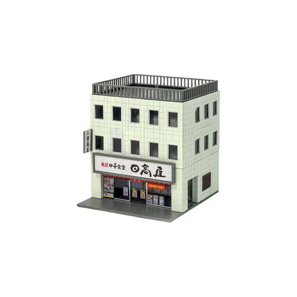 ビジネスビル 麺街道シリーズ／日高屋 2647 着色済みストラクチャー Nゲージ 鉄道模型(ストラクチャー)