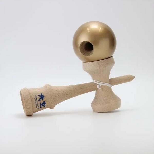 けん玉 競技用 日本けん玉協会認定 大空 Premium Gold プレミアム Kendama けんだま 山形工房 ゴールド ケン玉 公式戦 安い 激安 プチプラ 高品質