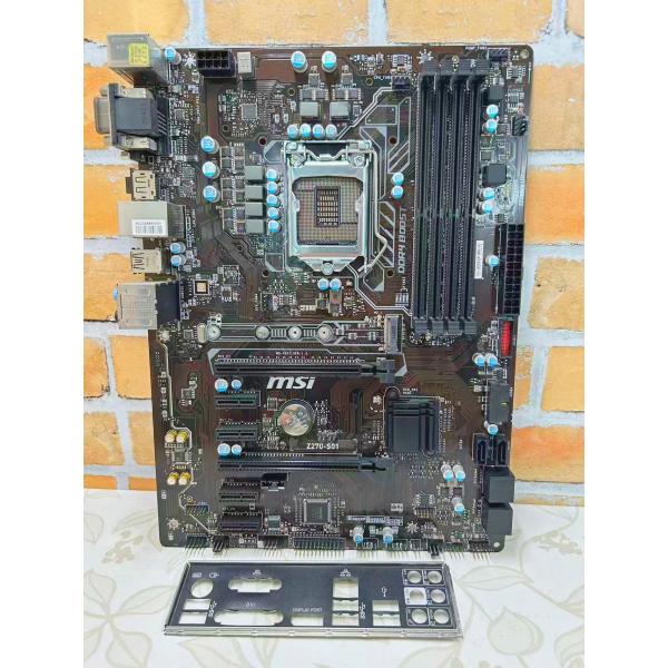 YL0117☆第6世代および第7世代 MSI Z270-S01 ATXマザーボード : 桜の国