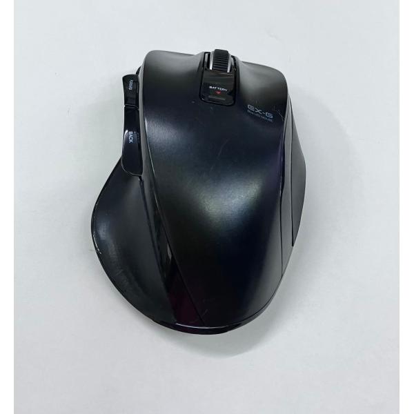 YS0397★中古品★ELECOMエレコム 5ボタンワイヤレスBlueLEDマウス「EX-G」M-XG1DB 無線（2.4GHz/USBレシーバー）