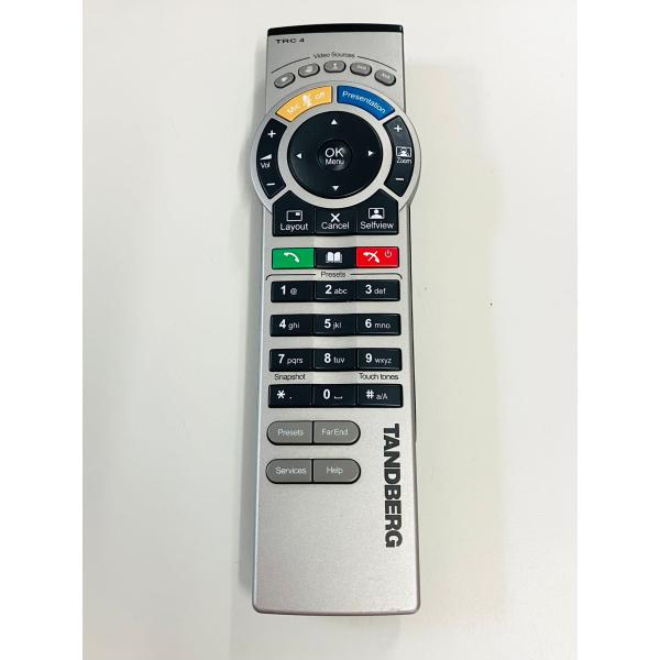 YXS147☆中古動作品☆Tandberg TRC4 リモコン MPXまたはEDGEシステム用