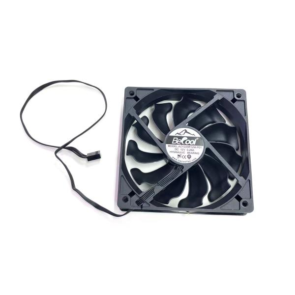 YXS1647★中古★BeCool  冷却ファンAD1225R12M-P01 12V 0.28A  120x120x25mm  PCファン