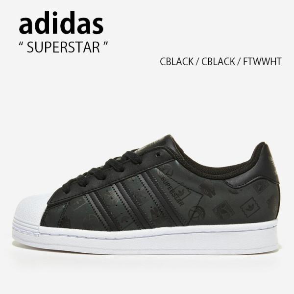 adidas アディダス superstar スーパースター ブラックスニーカー adidas アディダス スニーカー SUPERSTAR スーパースター GX8412