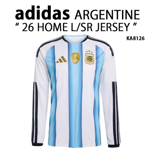adidas（アディダス） アルゼンチンホームユニ ARGENTINE 26 HOME L/SR