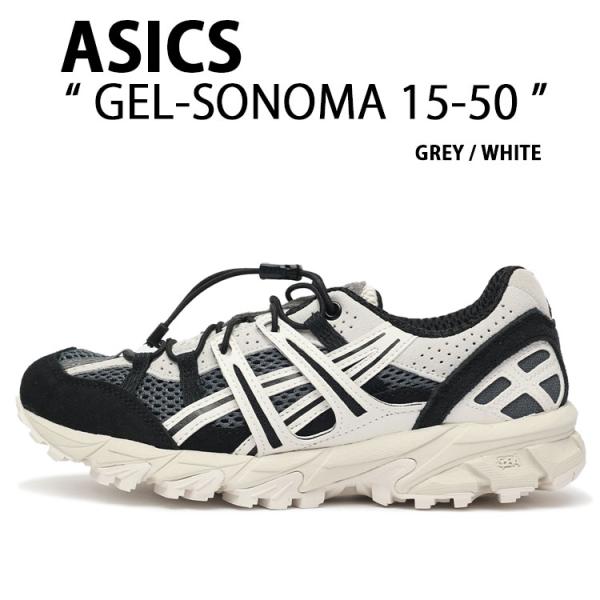 ASICS アシックス gel sonoma 15―50 ゲルソノマ 25㎝ ASICS asics アシックス スニーカー GEL-SONOMA 15-50 GREY