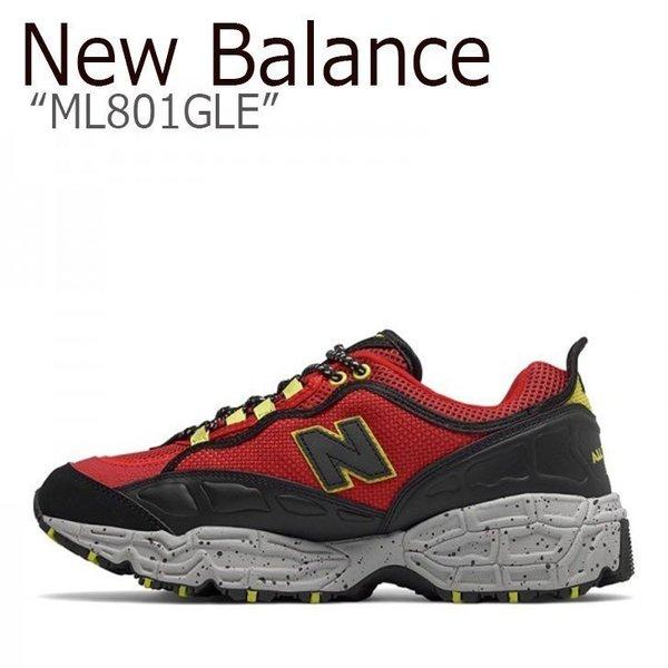New Balance（ニューバランス） スニーカー ML801GLE RED レッド 801