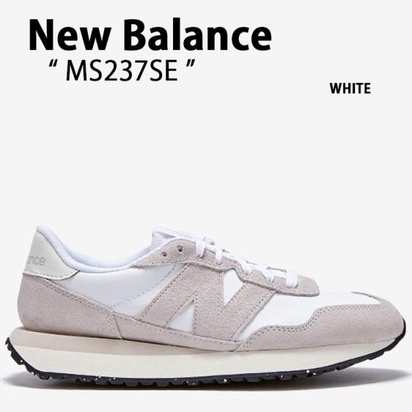 New Balance ニューバランス スニーカー 237 MS237SE WHITE