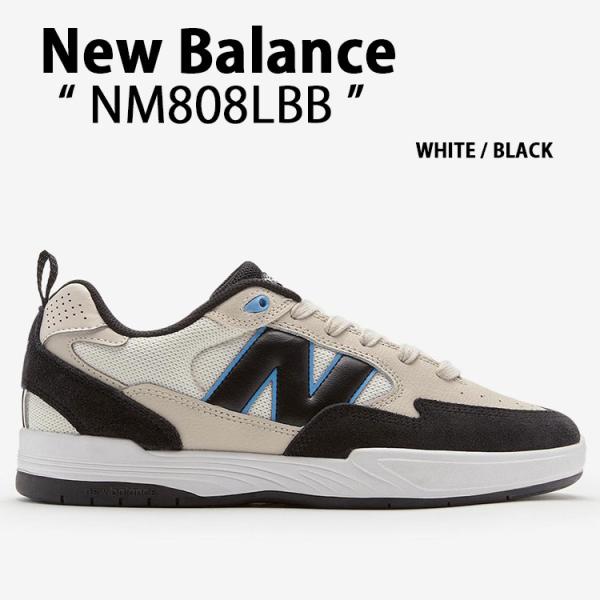 New Balance ニューバランス スニーカー NM808LBB シューズ NewBalance808 ホワイト ブラック スケートシューズ ロゴ メンズ New Balance（ニューバランス） スニーカー NM808LBB WHITE BLACK